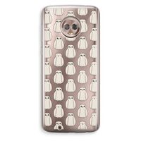 Uilen: Motorola Moto G6 Transparant Hoesje Uilen: Motorola Moto G6 Transparant Hoesje