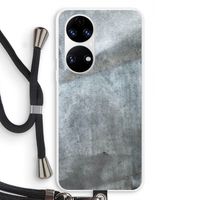 Grey Stone: Huawei P50 Transparant Hoesje met koord