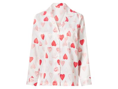 esmara Satijnen dames pyjama (Print, L (44/46))