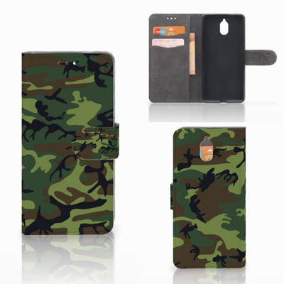 Nokia 3.1 (2018) | Telefoon Hoesje | Army Dark