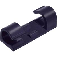 TRU COMPONENTS 93015c304r Kabelhouder Zelfklevend TC-6649828 Bundel-Ø (bereik) 4 tot 7 mm Zwart 1 stuk(s)