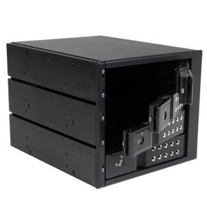 StarTech.com 4-bay aluminium trayless hot-swappable mobile rack backplane voor 3,5 inch SAS II/SATA III 6 Gbps HDD