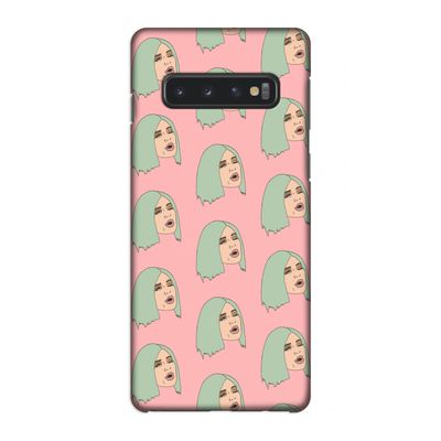 King Kylie: Samsung Galaxy S10 4G Volledig Geprint Hoesje
