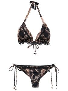 Amir Slama bikini with lace detail - Noir