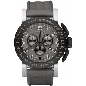 Horlogeband Zodiac ZO8522 Rubber Grijs 24mm