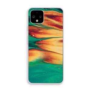 Green Inferno: Pixel 4 Transparant Hoesje