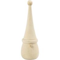 Creativ Company Scandinavische kerstkabouter, h: 16 cm, d 6 cm, 1 stuk