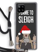 Came To Sleigh: Samsung Galaxy A42 5G Transparant Hoesje met koord