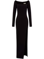 Nicholas Kearna long-sleeve long dress - Noir - thumbnail