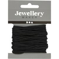 Creativ Company Macramé koord, dikte 2 mm, zwart, 8 m/ 1 rol