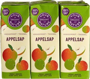 Your Organic Nature Appelsap 6pak