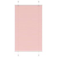 VidaXL Plissé rolgordijn 75x150 cm stofbreedte 74,4 cm polyester roze