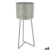 Bloempot met standaard Vinthera Moa Groen Metaal 22 x 22 x 58 cm (4 Stuks)