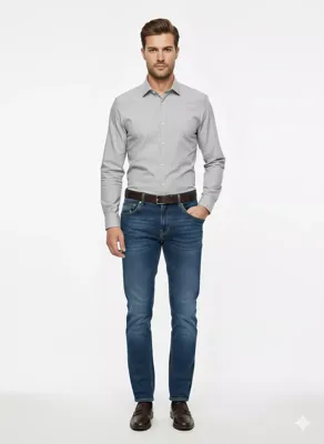 Jeans - Donkerblauw - ICON2 - Lengte 34