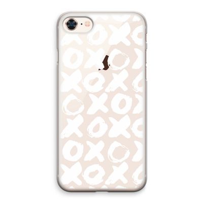 XOXO: iPhone 8 Transparant Hoesje