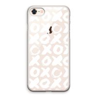 XOXO: iPhone 8 Transparant Hoesje