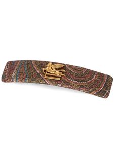 ETRO barrette à motif cachemire - Marron