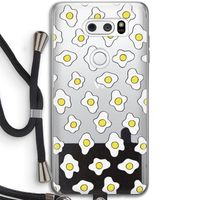 Spiegeleitjes: LG V30 Transparant Hoesje met koord