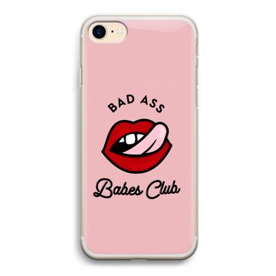 Badass Babes Club: iPhone 7 Transparant Hoesje