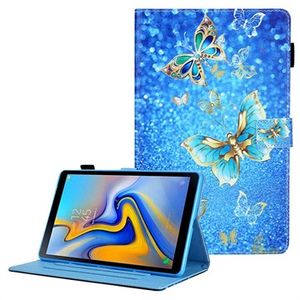 Samsung Galaxy Tab A7 Lite Wonder Series Folio Case - Blauwe vlinder