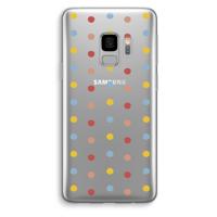 Bollen: Samsung Galaxy S9 Transparant Hoesje - thumbnail
