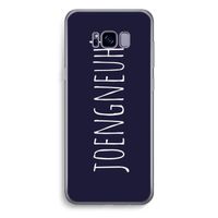 Joengneuh!: Samsung Galaxy S8 Plus Transparant Hoesje