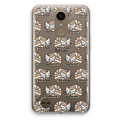Slapende poes: LG K10 (2017) Transparant Hoesje
