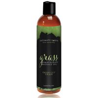 intimate earth - massage olie gras 240 ml