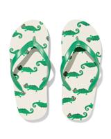 HEMA Kinderslippers hagedissen gebroken wit (gebroken wit)
