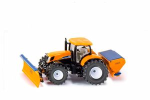 Siku 2940 Tractor with ploughing plate and salt spreader