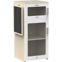 VIGA koel-/vrieskast, h: 76 cm, l: 34 cm, b: 44 cm, 1 stuk