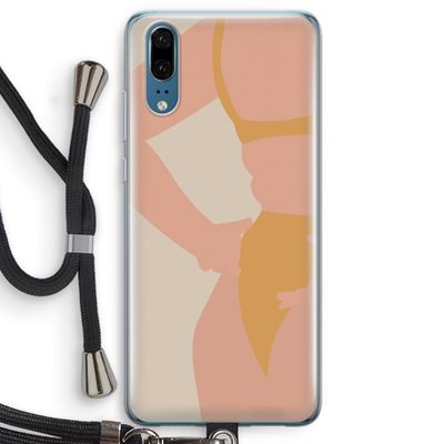 Bikini body: Huawei P20 Transparant Hoesje met koord