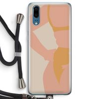 Bikini body: Huawei P20 Transparant Hoesje met koord