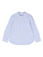 Woolrich Kids chemise rayée à manches longues - Bleu - thumbnail