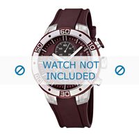 Festina horlogeband F16667-3 Rubber Rood 26mm