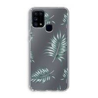 Simple leaves: Samsung Galaxy M31 Transparant Hoesje