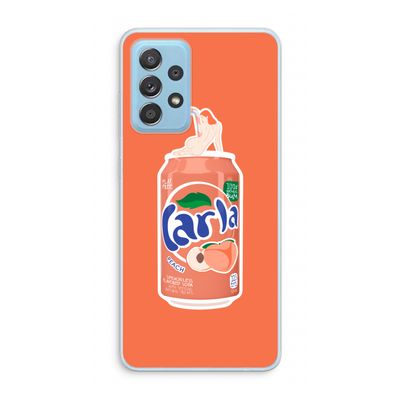 S(peach)less: Samsung Galaxy A73 Transparant Hoesje