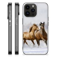 iPhone 15 Pro Max Dierenprint Telefoonhoesje Paarden