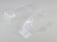 Losi - Left and Right Rear Fender Set Clear: Super Baja Rey (LOS350004)