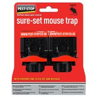 Pest-Stop Sure-Set Mouse Trap - muizenvallen (2 st.)