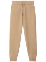 Burberry pantalon de jogging à logo brodé - Tons neutres