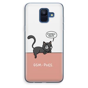 GSM poes: Samsung Galaxy A6 (2018) Transparant Hoesje