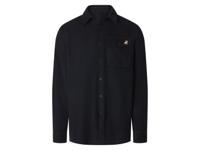 esmara Men Corduroy heren overhemd (Marineblauw, L)