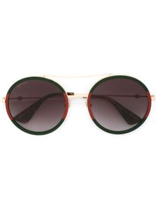 Gucci Eyewear round shaped sunglasses - Vert