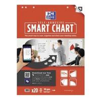 Flipoverpapier oxford smart 60x80cm blanco 90gr | 3 stuks