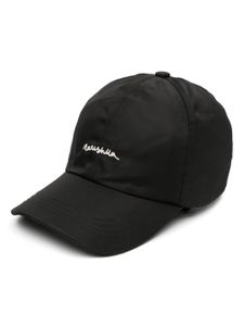 Nanushka casquette à logo brodé - Noir