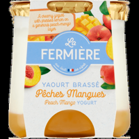 La Fermiere Perzik Mango Yoghurt 160 g bij Jumbo