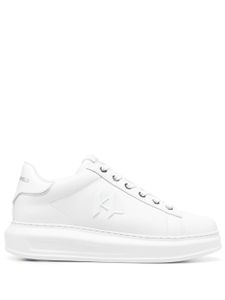 Karl Lagerfeld Kapri logo-embossed leather sneakers - Blanc