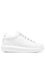 Karl Lagerfeld Kapri logo-embossed leather sneakers - Blanc