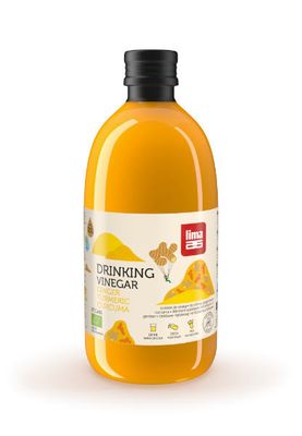 Lima Kurkuma gember vinegar drink bio (500 ml)